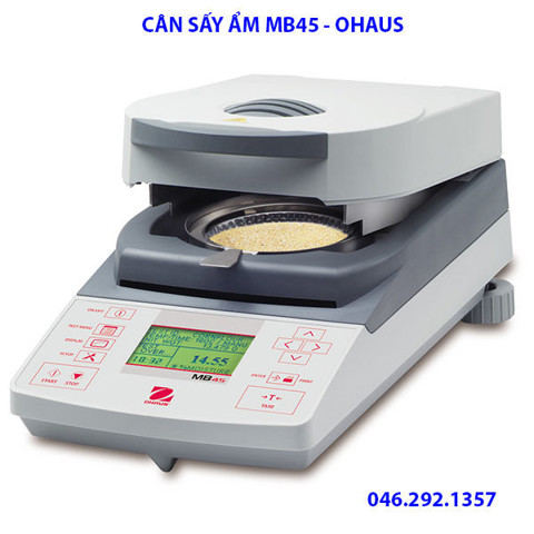 Cân sấy ẩm MB45 - Cân phân tích độ ẩm - Ohaus (Thụy Sỹ)