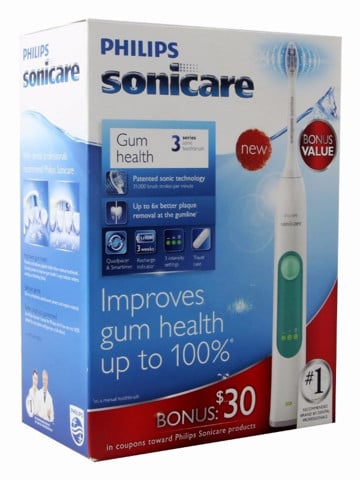 KHUYẾN MÃI - Bàn chải điện Sonicare 3 Series Gum Health HX6631/02