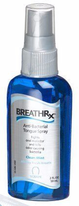 Bình xịt lưỡi chống vi khuẩn BreathRX Anti-Bacterial Tongue Spray