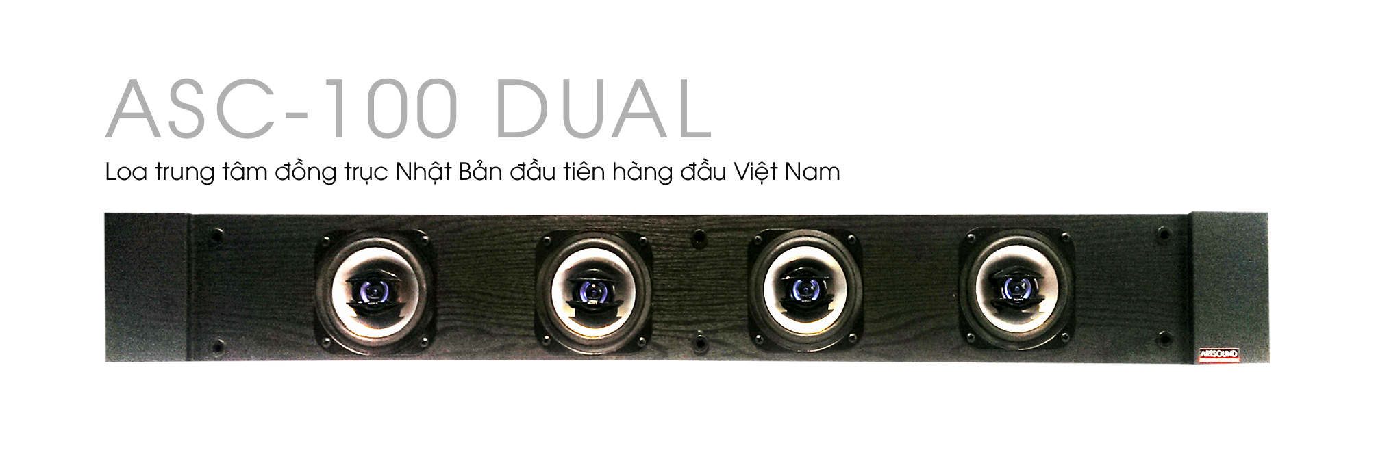 Loa trung tâm đồng trục Nhật Bản ASC-100 Dual, đẳng cấp hát karaoke hàng đầu Việt Nam. - 1