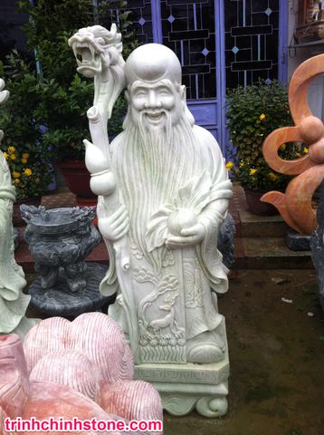 tượng ông thọ, đá phong thủy mỹ nghệ non nước