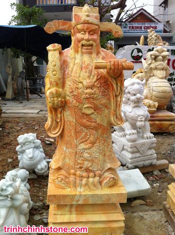 tượng phúc lộc thọ, đá phong thủy mỹ nghệ