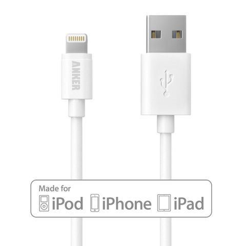 Cáp Sạc Anker iPhone iPad Chuẩn MFI Apple 1m8