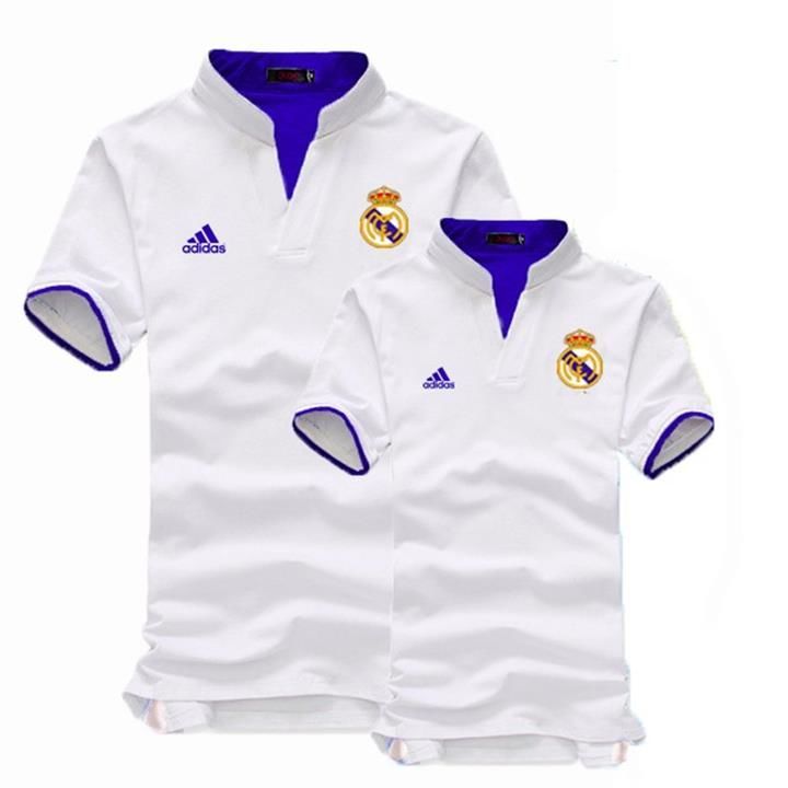 Áo thun logo Real cổ trụ cực HOT - KATC026