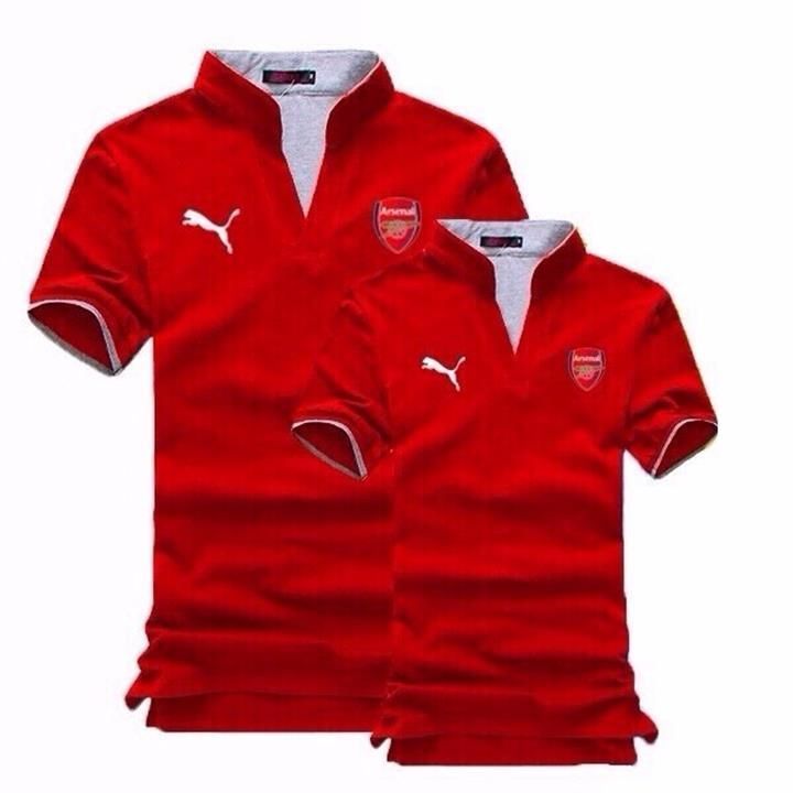 Áo thun logo Arsenal cổ trục cực HOT - ATAR001