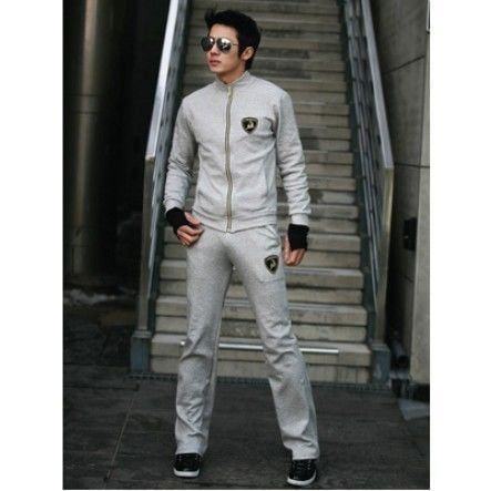 Hugo_Bộ thể thao nam màu xám hiện đại BN020