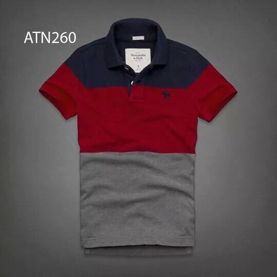 Hugo - Áo thun Abercrombie phối màu mẫu mới 2015 - KATN260