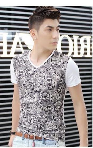 Hugo - Áo thun nam đầu cọp ngộ nghĩnh T_618