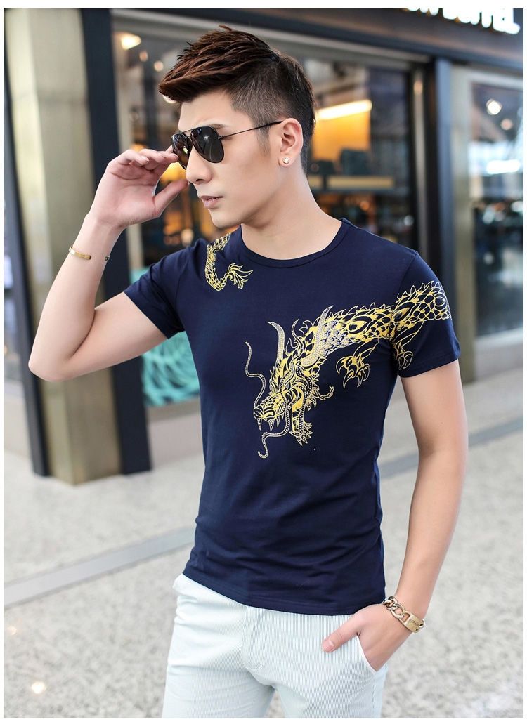 Áo thun in nhủ hình rồng cực HOT - BB1474