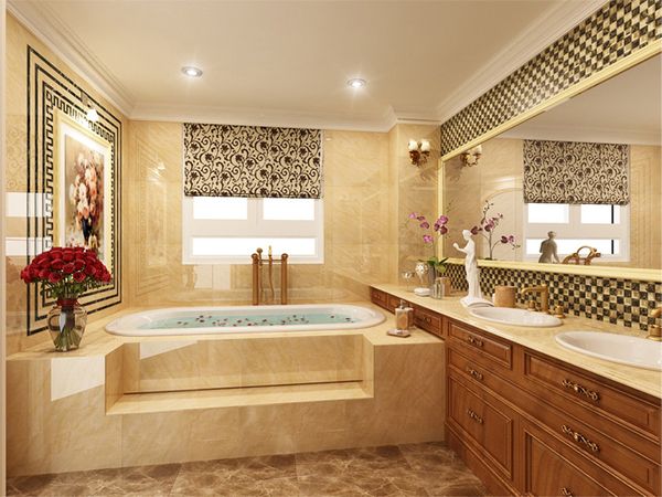Những mẫu thiết kế nội thất nhà tắm đẹp lung linh