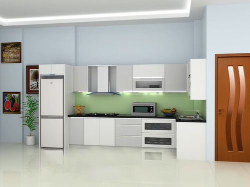 Những mẫu nội thất nhà bếp chung cư đẹp tiện nghi