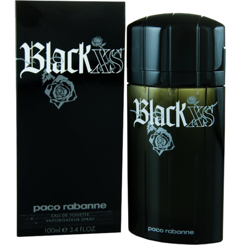BLACK XS BY PACO RABANNE FOR MEN EAU DE TOILETTE SPRAY 3.4-OUNCE BOTTLE