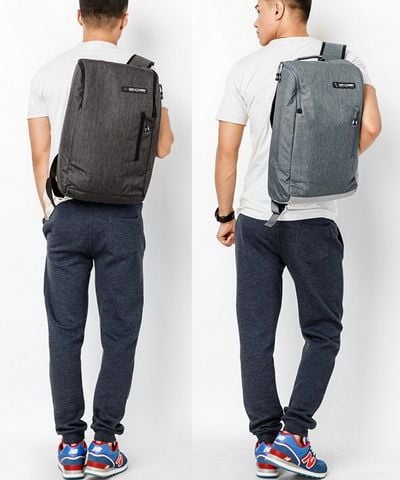 Balo Laptop Simple Carry K3 Dark Grey