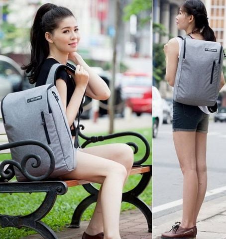 Balo Laptop Simple Carry K3 Grey
