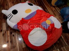 Nệm Hello Kitty mền nhung gác tay (1.2 x 1.6m)