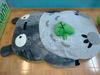 Nệm thú bông Totoro ngây ngô bản xám (1.6 x 2.1m)