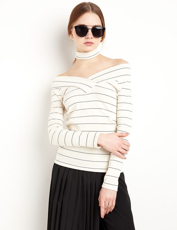 Xu hướng áo cổ Chocker 4