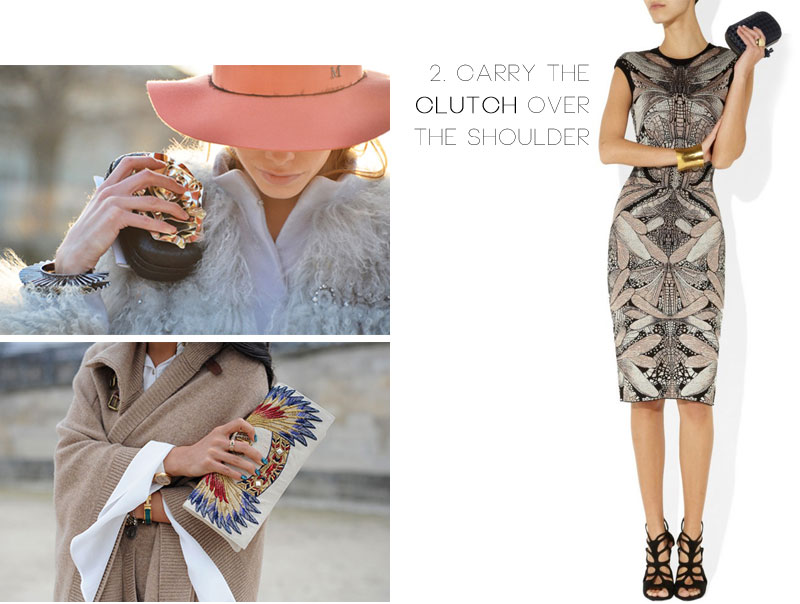 cách cầm túi clutch 2