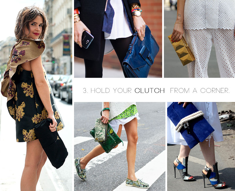 cách cầm túi clutch 3