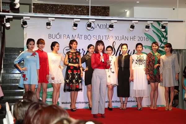 Spring show – buổi ra mắt BST Xuân hè 2016 đầy ấn tượng cùng Amber 1
