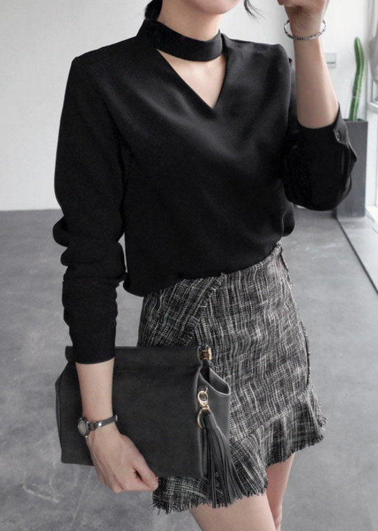 áo chocker