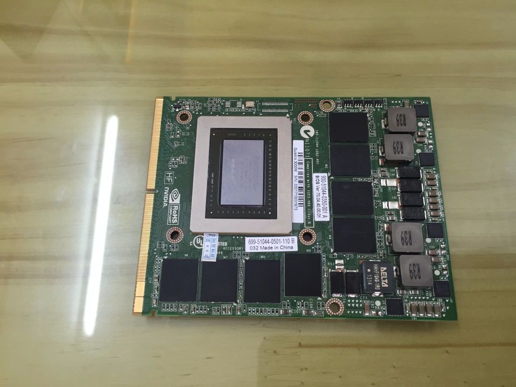 Cạc hình Dell M6600 NVIDIA Quadro 3000M