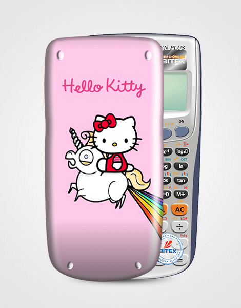 Nắp máy tính Casio Hello Kitty 032