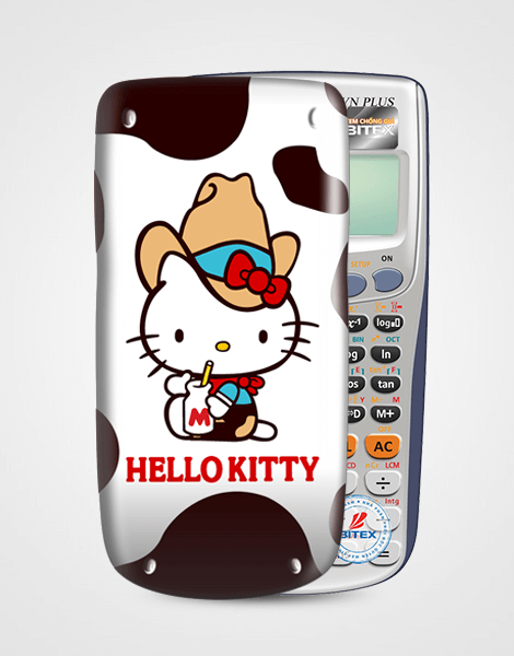 Nắp máy tính Casio Hello Kitty 036