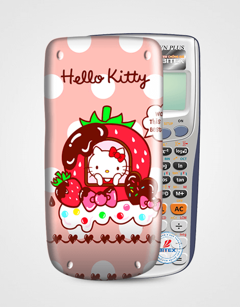 Nắp máy tính Casio Hello Kitty 039