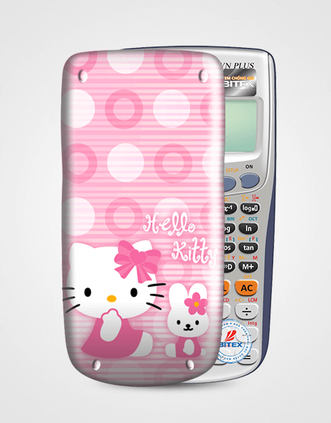 Nắp máy tính Casio Hello Kitty 041