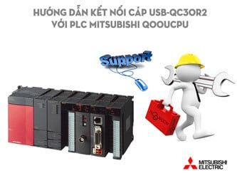 Hướng dẫn kết nối PLC Mitsubishi Q00U-CPU
