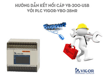 Hướng dẫn kết nối PLC Vigor-VB0