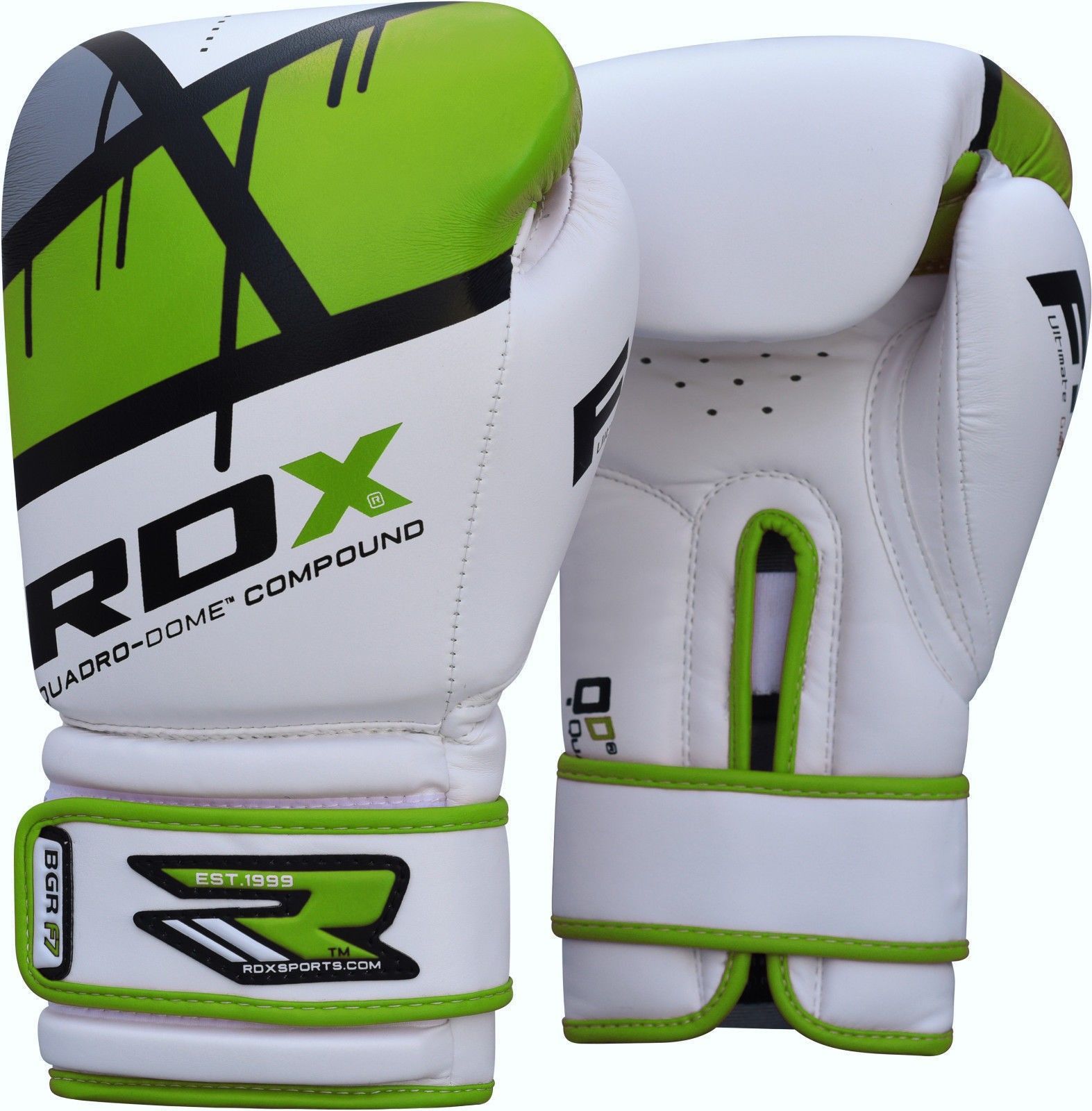 GĂNG TAY RDX QUADRO-DOME FITNESS BOXING GLOVES - GREEN