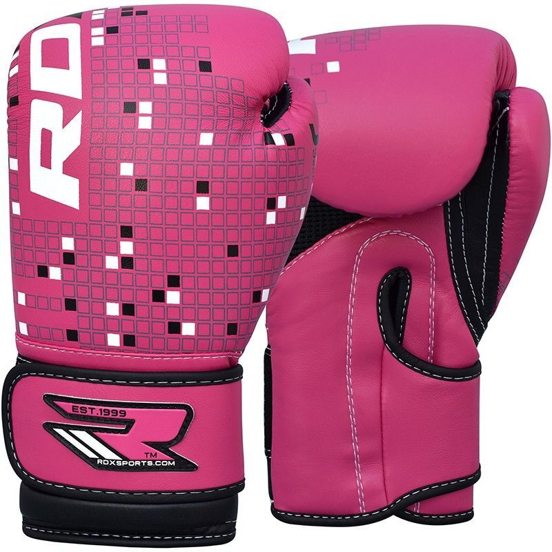 GĂNG TAY TRẺ EM RDX KIDS 6OZ LEATHER-X BOXING GLOVES