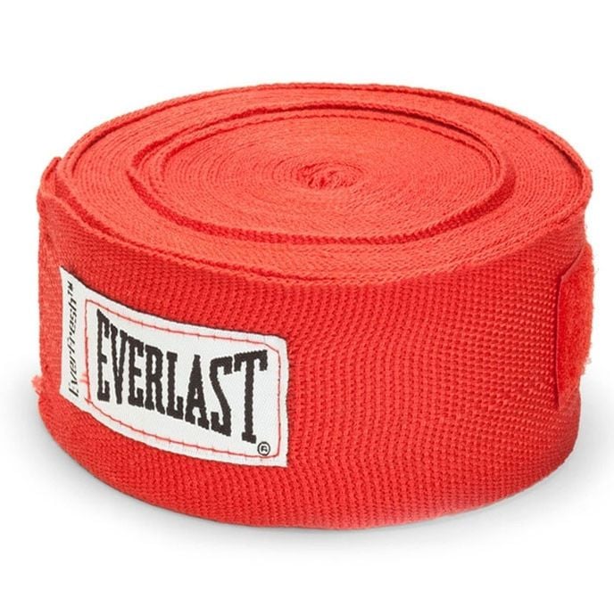 Băng Quấn Tay Everlast Professional Hand Wraps 180 Red - Co Giãn