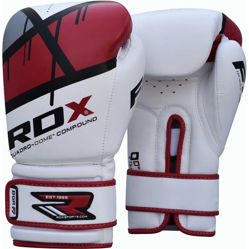 GĂNG TAY RDX QUADRO-DOME FITNESS BOXING GLOVES - RED