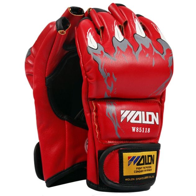 GĂNG TAY MÓNG VUỐT WOLON MMA CLAWS - RED