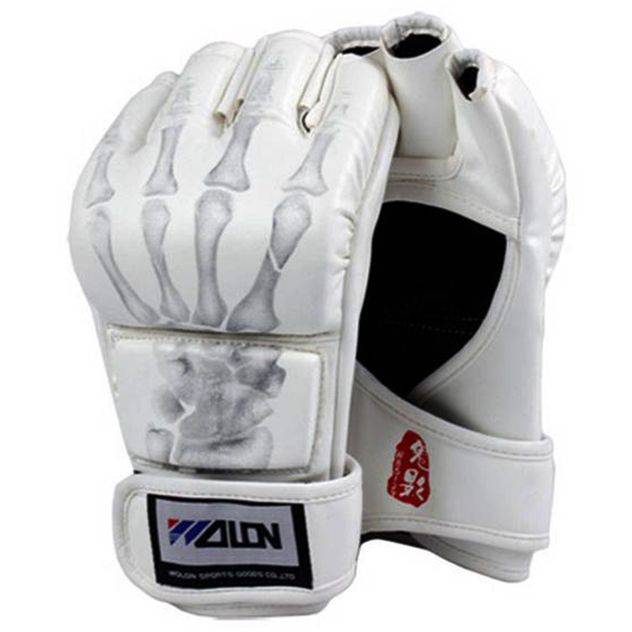 GĂNG TAY XƯƠNG WOLON MMA BONE - WHITE