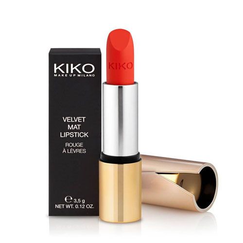 Son Kiko Velvet 605 Orange Red - Đỏ cam