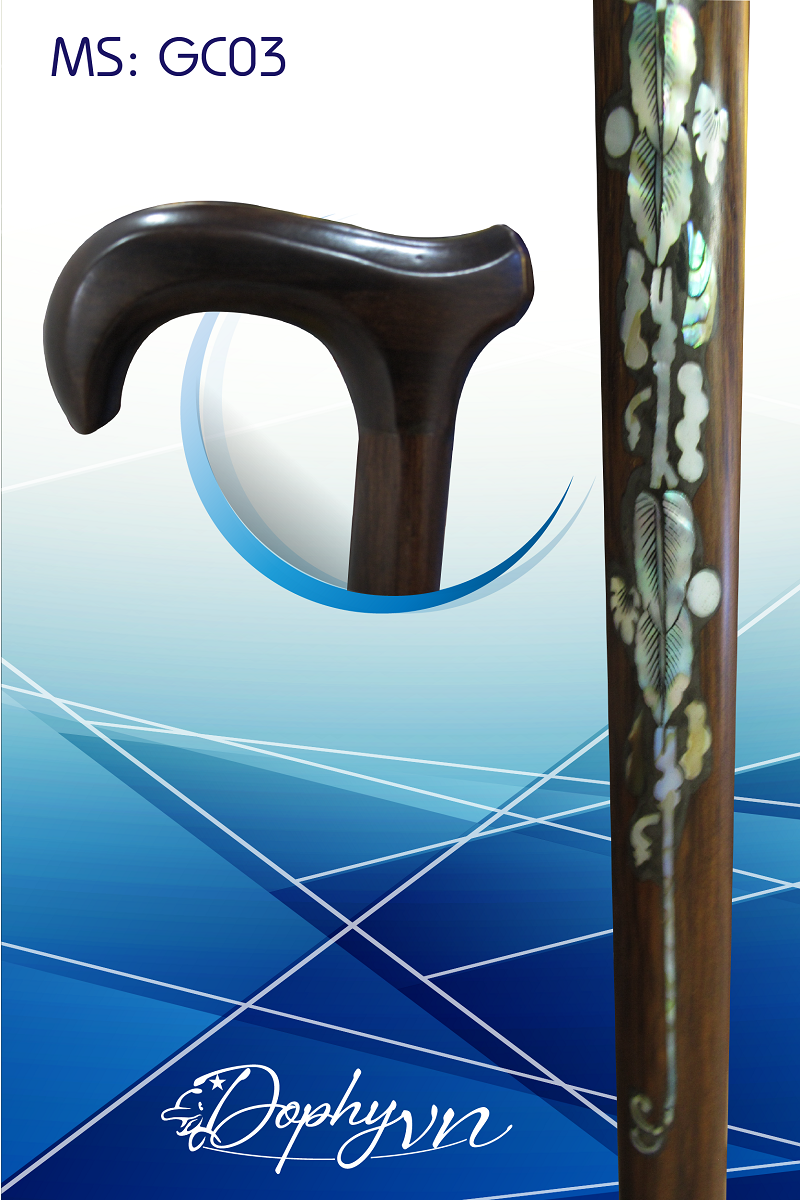 đầu gậy chống cho người già-gậy gỗ nguyên chất 100%