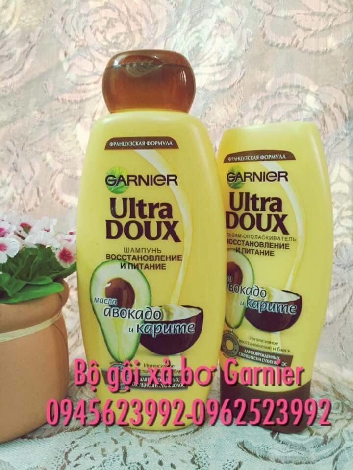 GỘI XẢ GARNIER ULTRA DOX BƠ