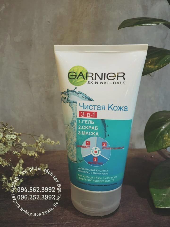 SỮA RỬA MẶT GARNIER 3IN1