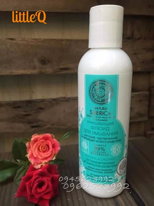 SỮA RỬA MẶT DA KHÔ NHẠY CẢM NATURA SIBERICA