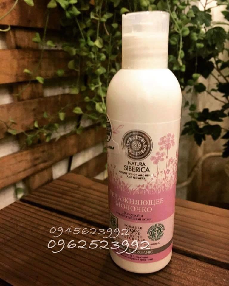 SỮA TẨY TRANG VÀ DƯỠNG ẨM NATURA SIBERICA