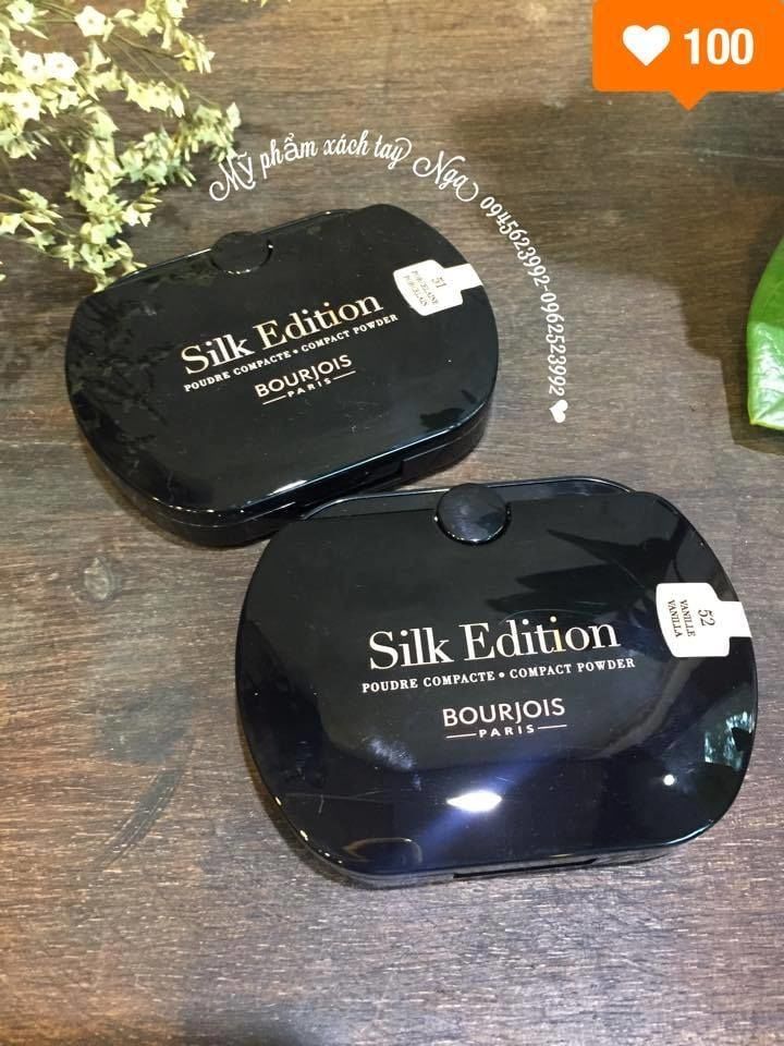 PHẤN PHỦ BOURJOIS SILK EDITION POUDRE COMPACTE