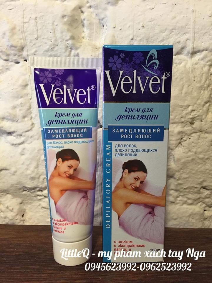 KEM TẨY LÔNG VELVET
