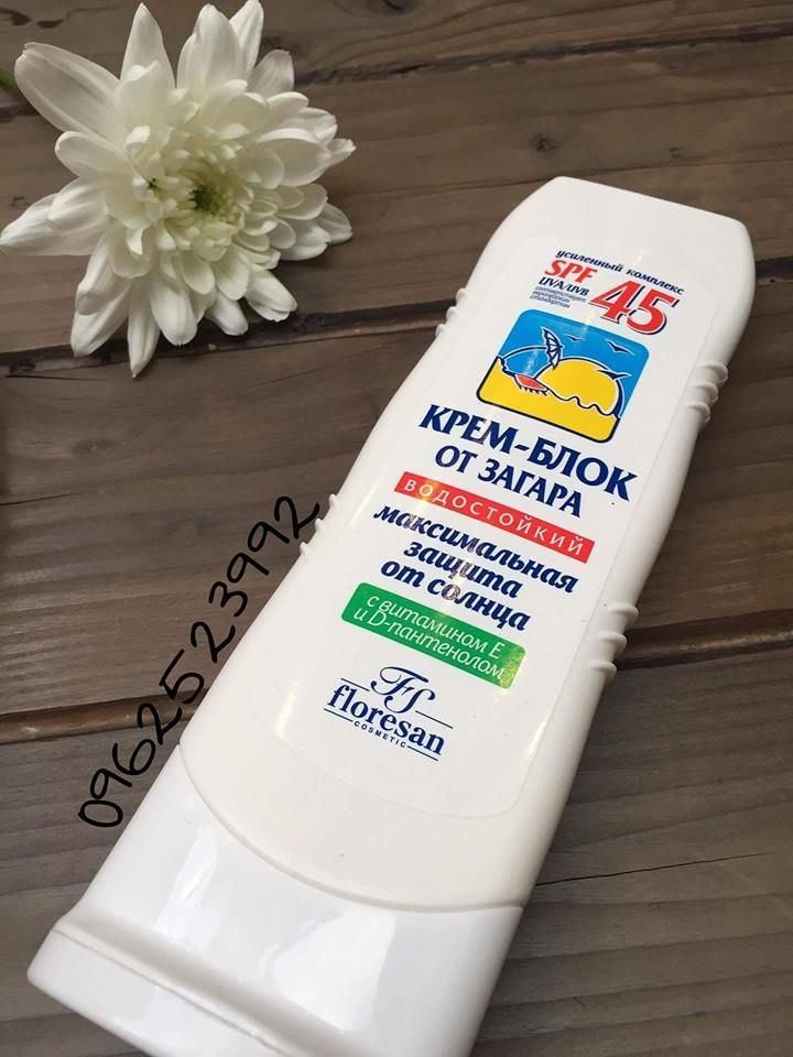 KEM CHỐNG NẮNG NGA FLORESAN SPF 45