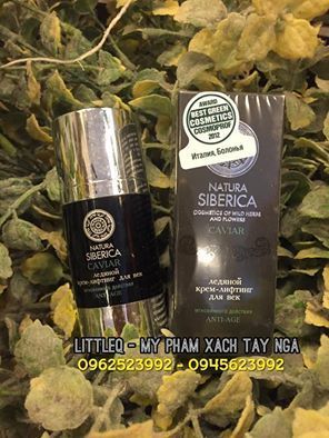 KEM DƯỠNG DA MẮT NATURAL SIBERICA CAVIAR ABSOLUT