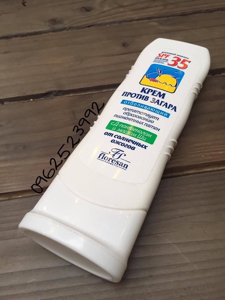 KEM CHỐNG NẮNG DƯỠNG TRẮNG FLORESAN SPF 35