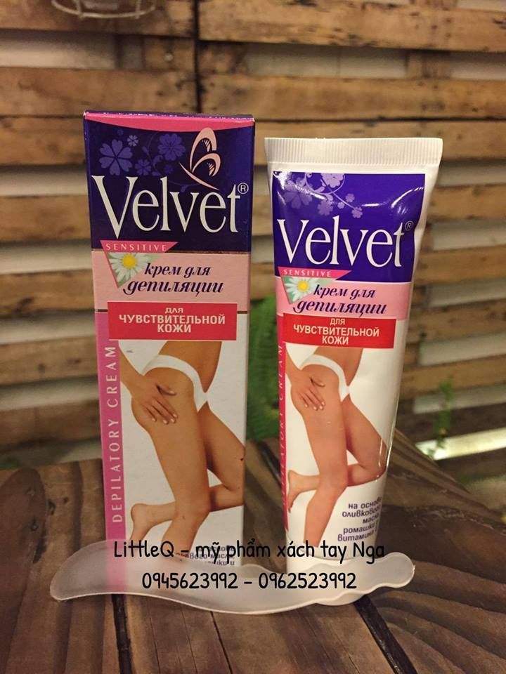 KEM TẨY LÔNG VELVET DÀNH CHO DA NHẠY CẢM